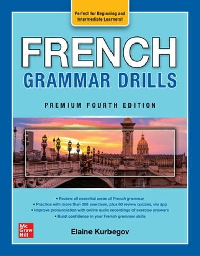 Cover image for French Grammar Drills, Premium Fourth Edition