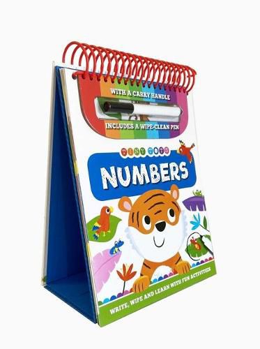 Cover image for Tiny Tots Numbers: Wipe Clean Book with Carry Handle and Easel