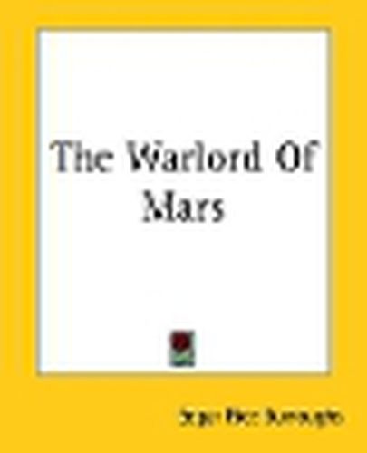 Cover image for The Warlord Of Mars