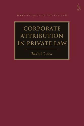 Cover image for Corporate Attribution in Private Law