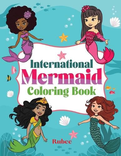 Cover image for International Mermaid Coloring Book