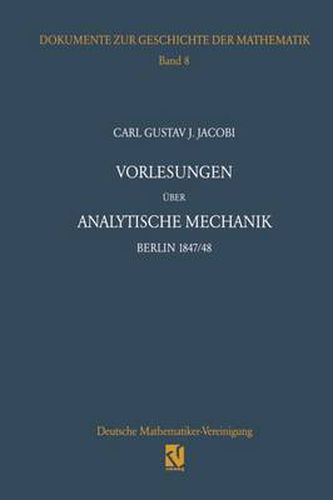 Vorlesungen uber Analytische Mechanik