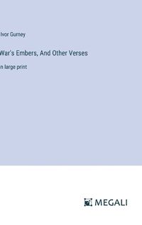 Cover image for War's Embers, And Other Verses