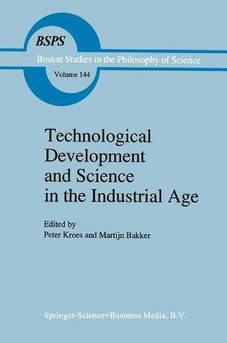 Cover image for Technological Development and Science in the Industrial Age: New Perspectives on the Science-Technology Relationship