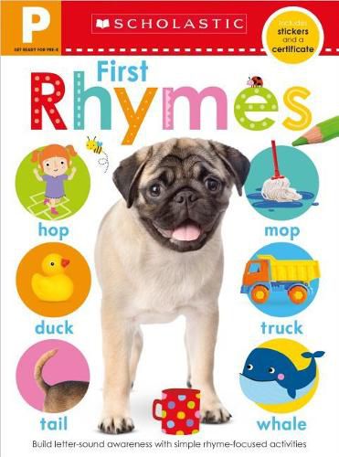 Get Ready for Pre-K Skills Workbook: First Rhymes (Scholastic Early Learners)