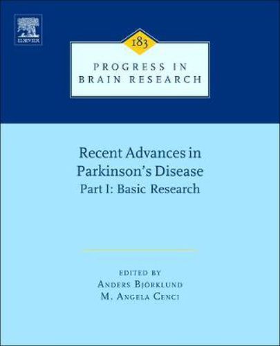 Cover image for Recent Advances in Parkinsons Disease: Part I: Basic Research