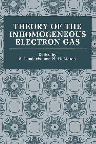 Cover image for Theory of the Inhomogeneous Electron Gas