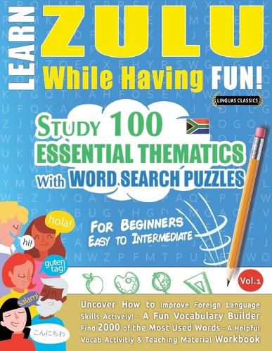 Cover image for Learn Zulu While Having Fun! - For Beginners