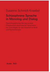 Cover image for Schizophrene Sprache in Monolog und Dialog