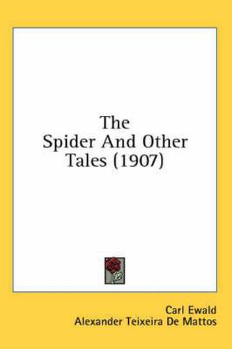 Cover image for The Spider and Other Tales (1907)