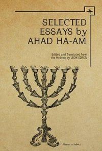 Cover image for Ahad Ha-Am: Selected Essays