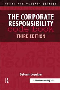 Cover image for The Corporate Responsibility Code Book