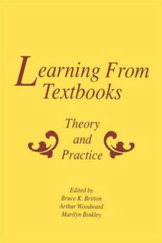 Cover image for Learning From Textbooks: Theory and Practice