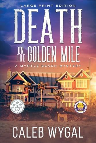 Cover image for Death on the Golden Mile - Large Print Edition