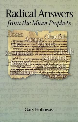 Cover image for Radical Answers from the Minor Prophets