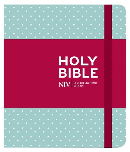 Cover image for NIV Journalling Mint Polka Dot Cloth Bible