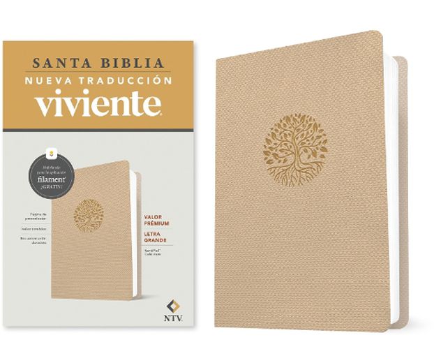 Cover image for Biblia Valor Premium NTV, Letra Grande Con Filament