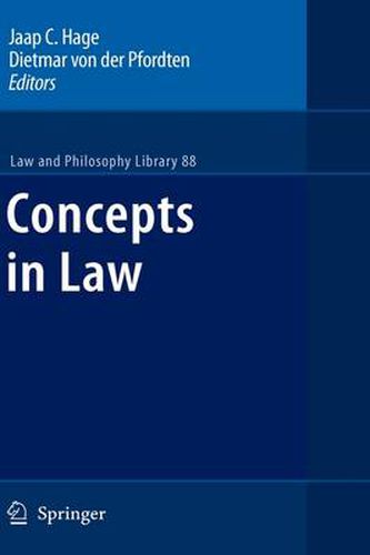 Cover image for Concepts in Law