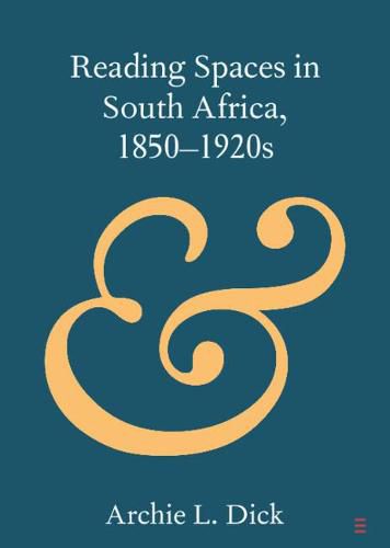 Cover image for Reading Spaces in South Africa, 1850-1920s