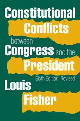 Cover image for Constitutional Conflicts between Congress and the President