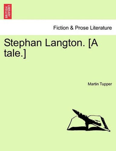 Stephan Langton. [A Tale.]