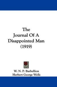 Cover image for The Journal of a Disappointed Man (1919)