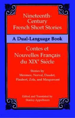 Cover image for Nineteenth-Century French Short Stories (Dual-Language)