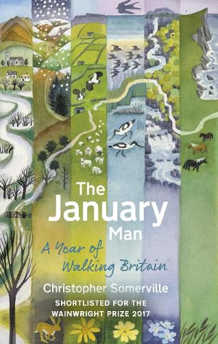 Cover image for The January Man: A Year of Walking Britain