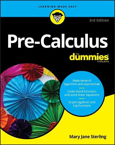 Cover image for Pre-Calculus For Dummies  3e