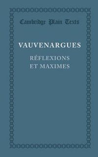 Cover image for Reflexions et maximes