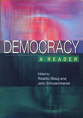 Cover image for Democracy: A Reader