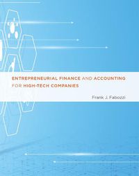 Cover image for Entrepreneurial Finance and Accounting for High-Tech Companies