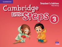 Cover image for Cambridge Little Steps Level 3 Teacher's Edition