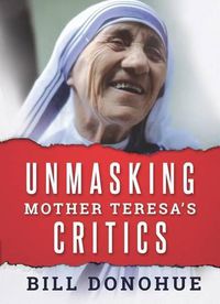 Cover image for Unmasking Mother Teresa's Critics