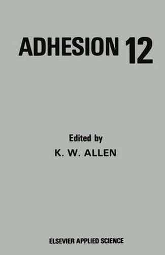 Cover image for Adhesion 12