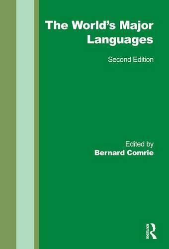 Cover image for The World's Major Languages