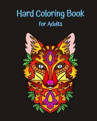 Cover image for Hard Coloring Book for Adults