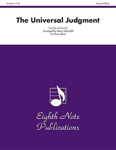 Cover image for The Universal Judgment: Conductor Score & Parts