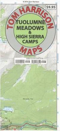 Cover image for Tuolumne Meadows & High Sierra Camps Trail Map: Tom Harrison Maps