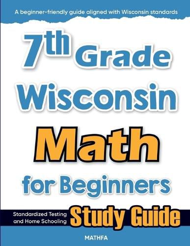 Cover image for 7th Grade Wisconsin Math for Beginners