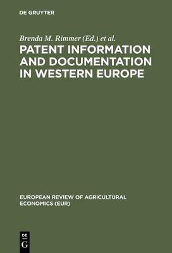 Patent information and documentation in Western Europe: An inventory of services available to the public