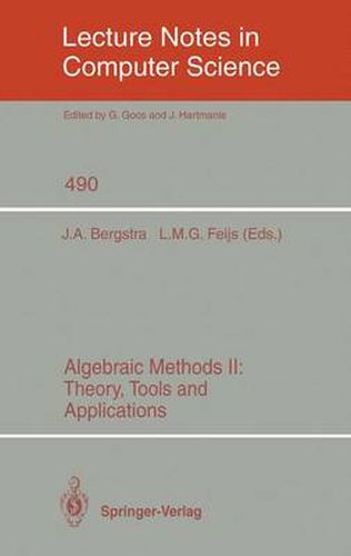 Cover image for Algebraic Methods II: Theory, Tools and Applications