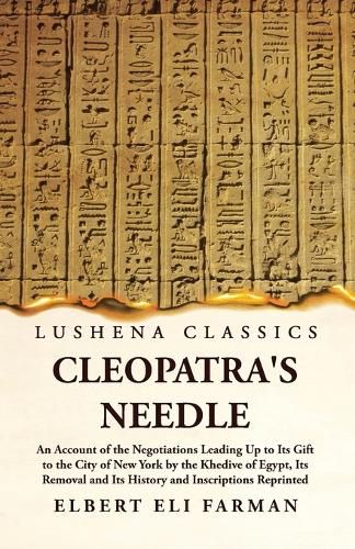 Cover image for Cleopatra's Needle An Account of the Negotiations