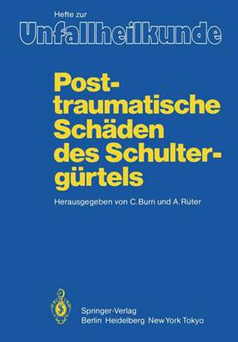 Cover image for Posttraumatische Schaden des Schultergurtels