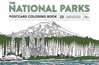 Cover image for The National Parks Postcard Coloring Book