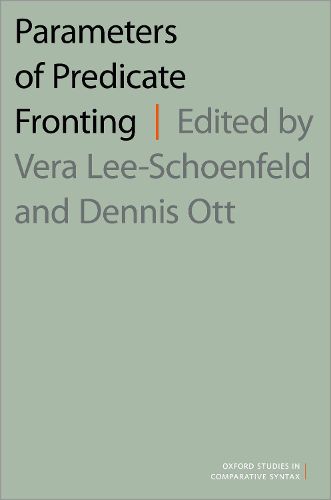 Cover image for Parameters of Predicate Fronting