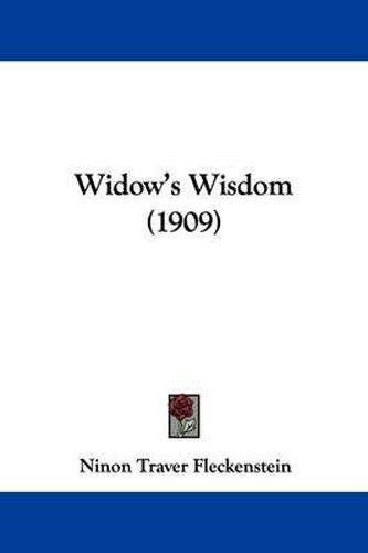 Cover image for Widow's Wisdom (1909)