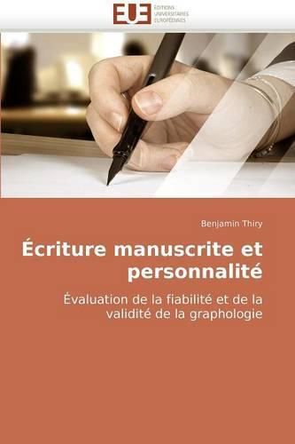 Cover image for Criture Manuscrite Et Personnalit