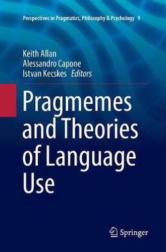 Cover image for Pragmemes and Theories of Language Use