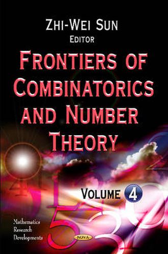 Cover image for Frontiers of Combinatorics & Number Theory: Volume 4